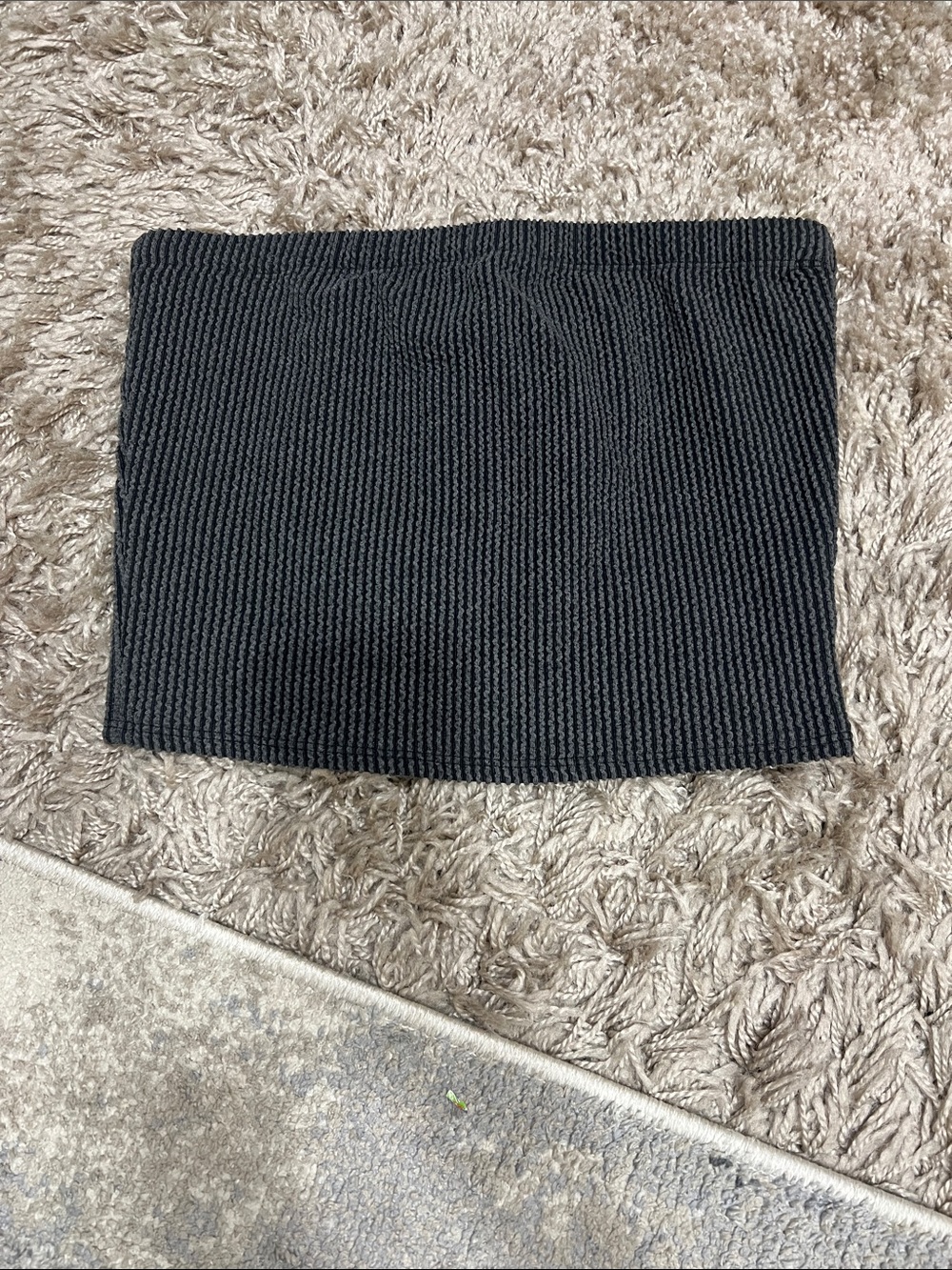 Charcoal tube top new size medium